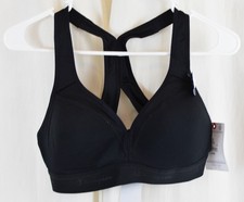 Champion Women's Curvy Sports Bra Black Size Medium