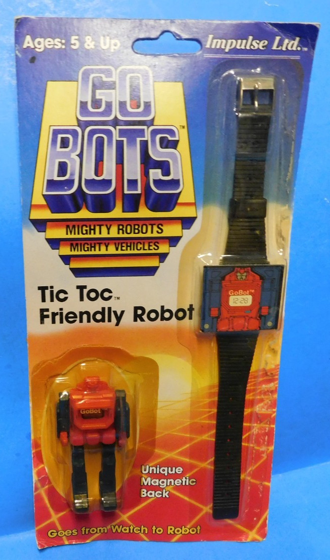 фигурки ! VINTAGE GO BOTS TIC