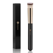 Concealer Brush, Flat Top Kabuki Brush under Eye Nose Contour Makeup Brush for C
