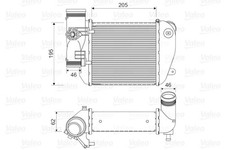 VALEO Ladeluftkühler 818653 für 4E8 4F5 4E2 C6 A6 A8 AUDI 4FH 4F2 Avant Allroad