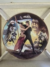 The Hamilton Collection Star Wars Trilogy Plate Il Ritorno dello Jedi Firmato 1993