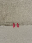 Vintage Barbie Hot Pink Pilgrim Heels Shoes 1960s/1970s Mattel FREE SHIP