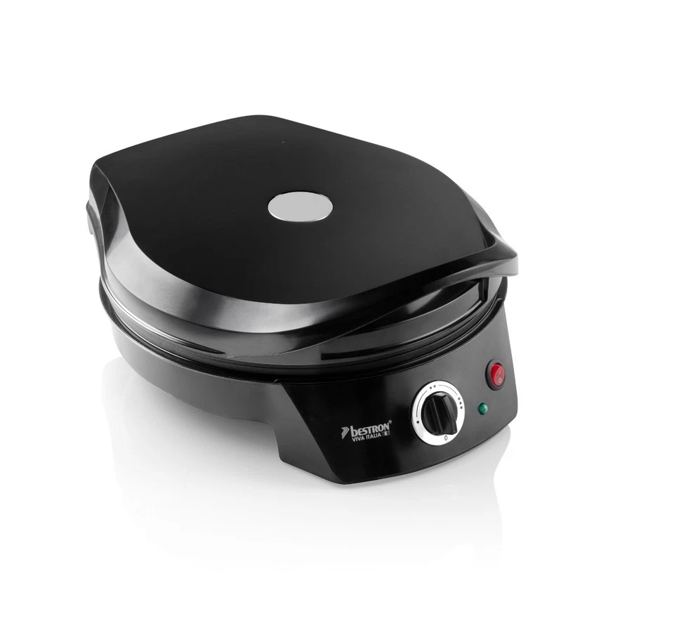 Elektrischer Pizzaofen Pizza Maker mit Ober-/Unterhitze Tischgrill 230°C 27cm - Bild 3 von 3