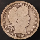 1906 O BARBER QUARTER FRESH FROM AN OLD COLLECTION | LOT BB-697