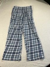 Sonoma Plaid Cotton Pajama Pants Mens Small Supersoft Flannel Lounge Sleepwear