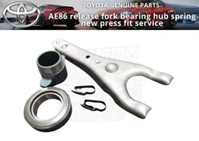 TOYOTA genuine AE86 release fork bearing hub spring new press fit service JDM
