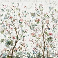 DB32400M - Daisy Bennett Blumen GrüN Galerie Tapete Wandkunst