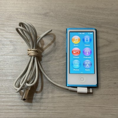 Apple iPod Nano A1446 7th Generation 16GB - Blue | eBay Apple iPod Nano A1446 7th Generation 16GB - Blue | eBay