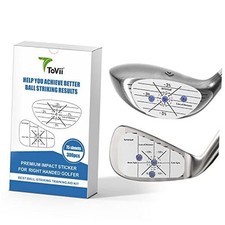 300Pcs Golf Impact Tape Set, Self-Teaching Sweet Spot and Shot Consistency