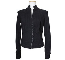 MaxMara Max&Co. Black Cotton Blend Jacket 55 43167421