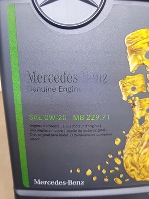 Qty 6 Mercedes-Benz A000989340911ABAW SAE 0W-20 MB 229.71 1L