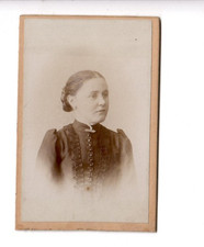 11086- CDV * Karolina W.J. v. Elm * Holzminden um 1900