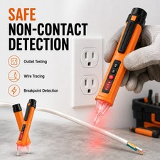 Non-Contact AC Voltage Tester Pen 12-1000V, Breakpoint Finder