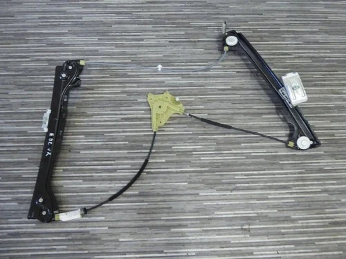 Door window regulator with motor