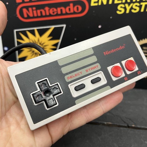 Official Nintendo Entertainment System Nes Controller Cleaned & Tested FREE POST - Picture 4 of 10