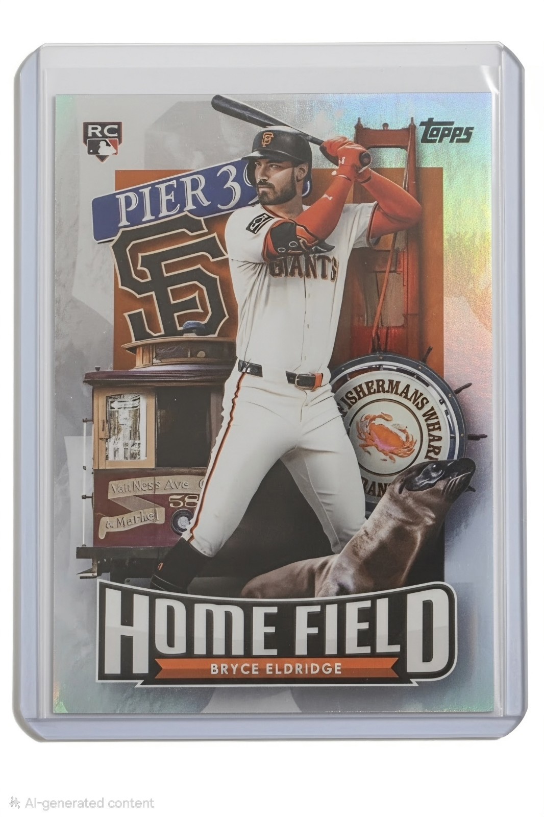 Topps 2026 Home Field Advantage Bryce Eldridge RC Insert #HA-28 Giants