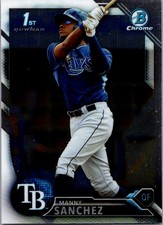 2016 Bowman #BCP28 Manny Sanchez Chrome Prospects