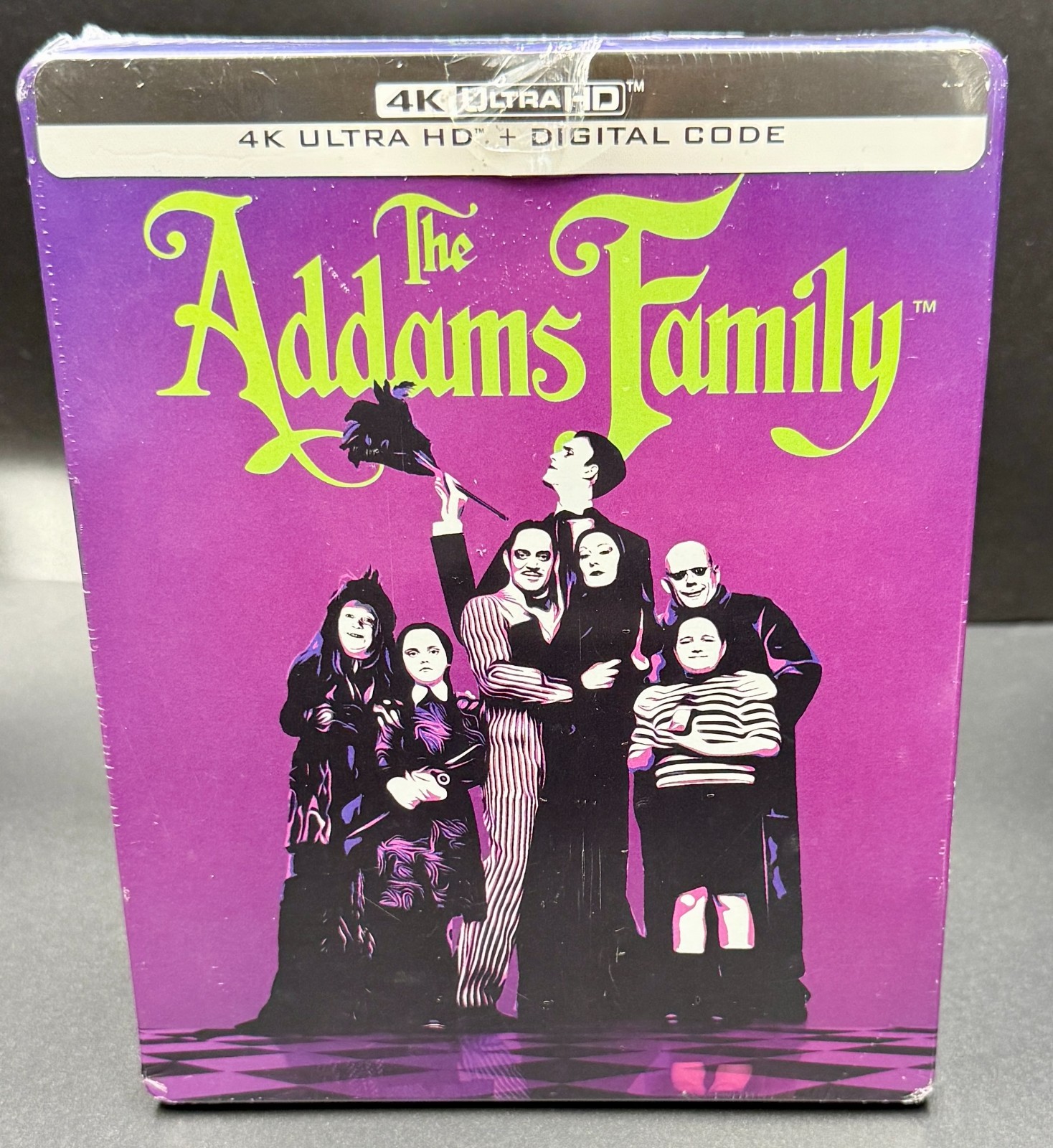 THE ADDAMS FAMILY US EXCLUSIVE 4K UHD BLURAY STEELBOOK *SEALED* READ DESCRIPTION