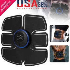 EMS Abdominal Muscle Toning Trainer ABS Stimulator Toner Fitness Binder Gym Belt