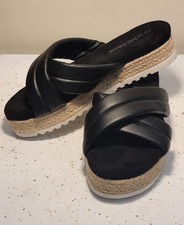 Olivia Miller Womens Platform Espadrille Sand...