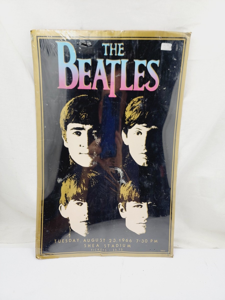 1966 Beatles Poster Shea Stadium 19