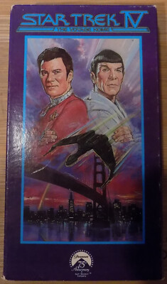 Star Trek IV: The Voyage Home - VHS - William Shatner, Leonard Nimoy