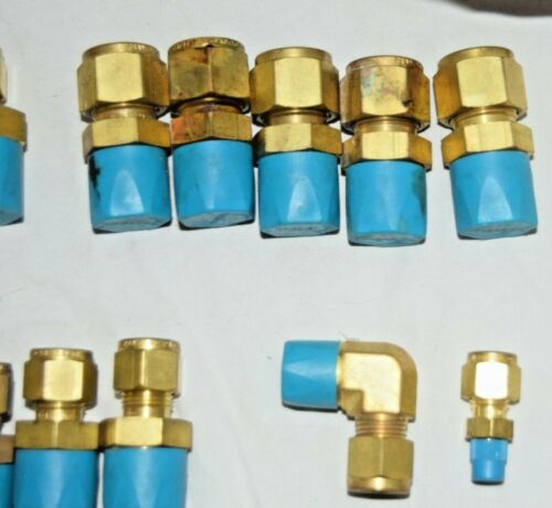 Swagelok Fittings Stainless Steel SS & Brass Unions, Reducers More - New Lot 50 - Picture 3 of 5