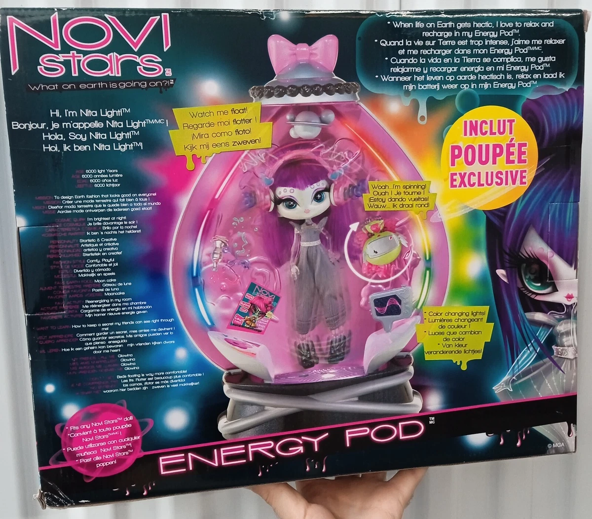Novi stars sales energy pod