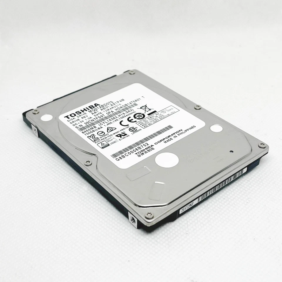Toshiba 750GB 5400RPM 2.5" MQ01ABD075 SATA Notebook hard drive - Image 3 of 4