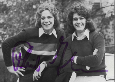 Phil & John - original signierte Autogrammkarte - alt + rar - TOP !!!