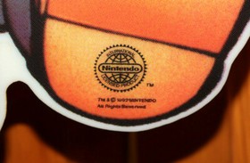 1992 Nintendo Vintage Super Mario Lamp Sign SNES NES Donkey Kong Land World Toad