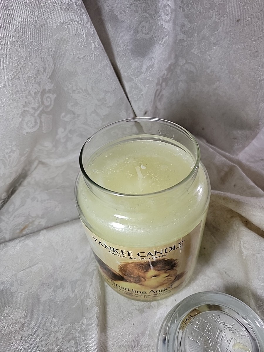 Yankee Candle Sparkling Angel Large Jar - Unique Label of  display picture 1