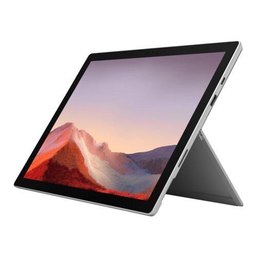 Microsoft Surface Pro 7 12,3 Zoll Intel i5 8GB/128GB SSD Platin Grau - Gut - Bild 1 von 4
