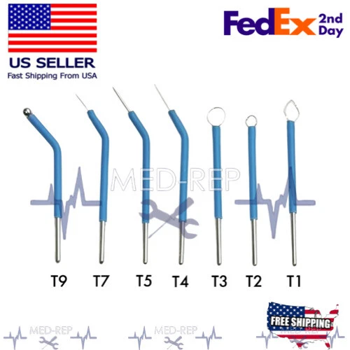 ¡¡Nuevo!! Juego de electrodos Bonart para electrocirugía ART-E1 7 puntas - dental Foto 2 de 3