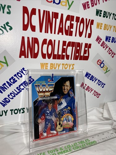 Vintage WWF Hasbro Honky Tonk Man Series 2 MOC Fig...