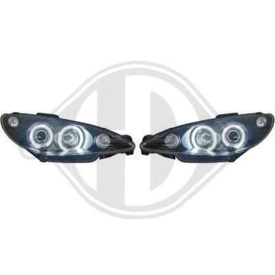 4225681 Scheinwerfer Satz für PEUGEOT 206 CC (2D)