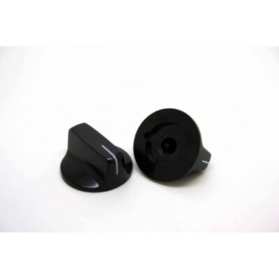 1x ORIGINAL DAVIES MOLDING 1500 SCHWARZ KNOB EFFEKTPEDAL - DAKAWARE USA
