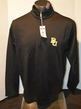 New BAYLOR University Bears Antiqua Light weight Pullover 1/4 zp Men's Sizes NWT