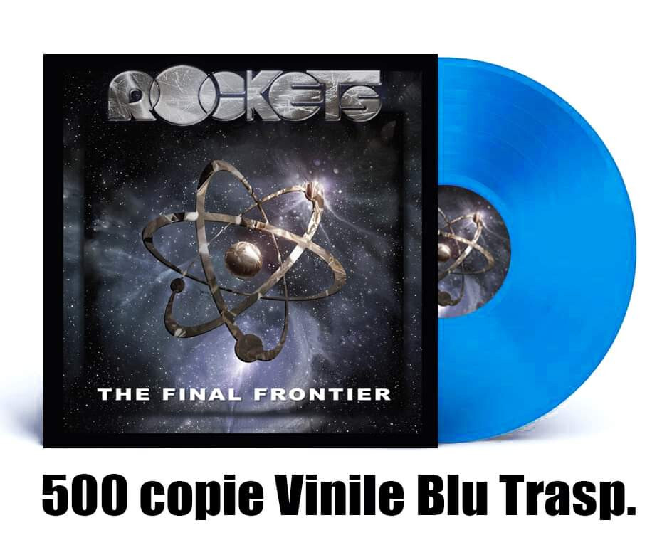 Rockets The Final Frontier Colored Blue Electric Vinyl LP Limited And Numbered