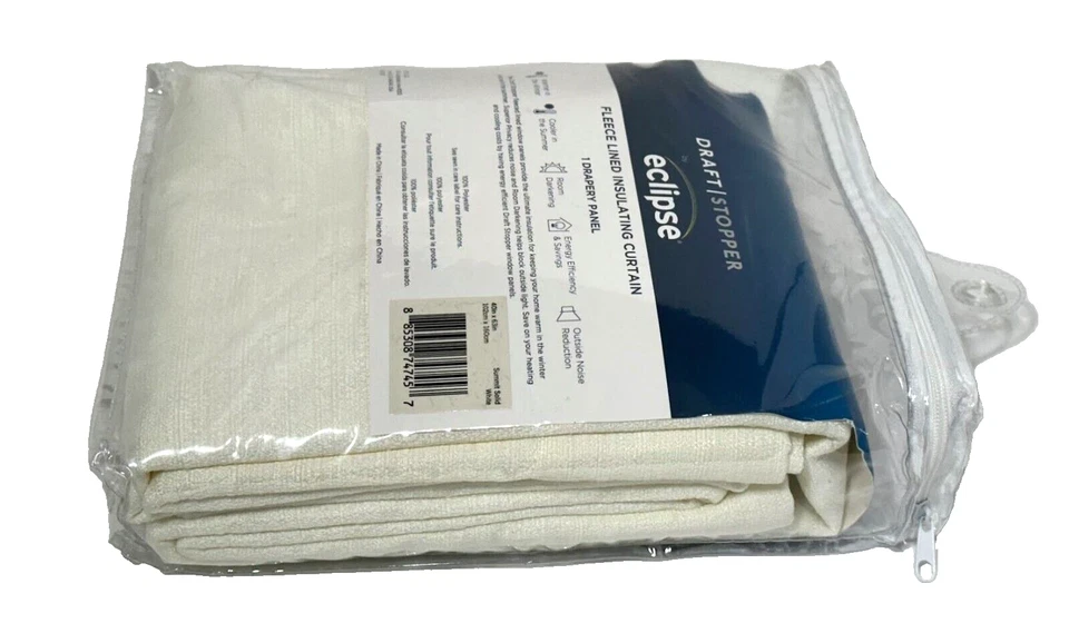 Eclipse Room Darkening Curtains Summit Solid 40" x 63" Thermal Single Panel - Image 4 of 4