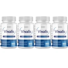 Vivalis Advanced Vitality Support Maximum Strength Formula - 4 Bottles