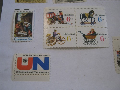 Collection of 22 Different 1970s MNH Single USA Stamps, 1410-13, 1415-18 +++++ - Picture 5 of 16