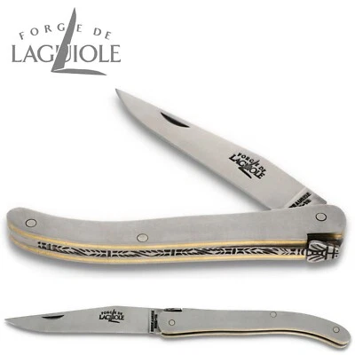 Forge de Laguiole Messer 10 cm - Ghion Triple Platine - Taschenmesser Frankreich