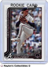 ⚾️ 2025 ~ Topps #253 ~ Hurston Waldrep RC~ Braves ~ NmMt=8 ~ QTY