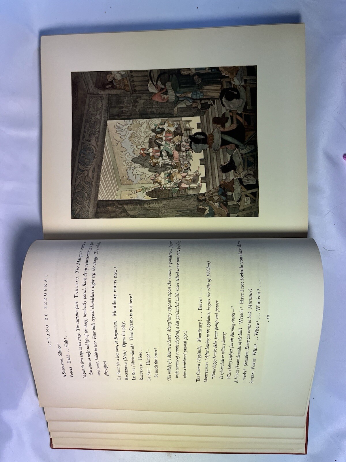 Cyrano De Bergerac by Edmond Rostand Illustrated & SIGNED By Sylvain Sauvage #86