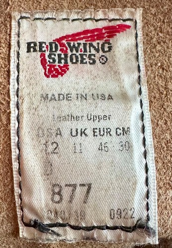 Red Wing 877 Irish Setter Moc Toe EU 46 / 46,5 US 12 Neue Sohlen - Bild 10 von 10