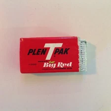 Vintage 1990's Wrigley's Big Red Plen T Pack Cinnamon Chewing Gum 16 Sticks Open