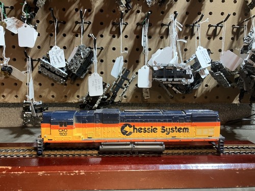 TYCO Mantua HO Chessie Alco Super 630 Shell Weight Etc | eBay