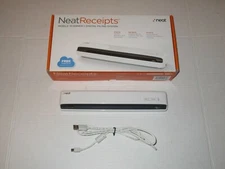 Neat Receipts Mobile Portable Document USB Scanner Digital Filing System NM-1000