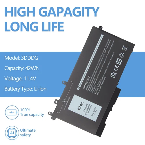 Notebook Akku für Dell Latitude 5280 5290 5480 5490 5491 5495 5580 5590 3DDDG
